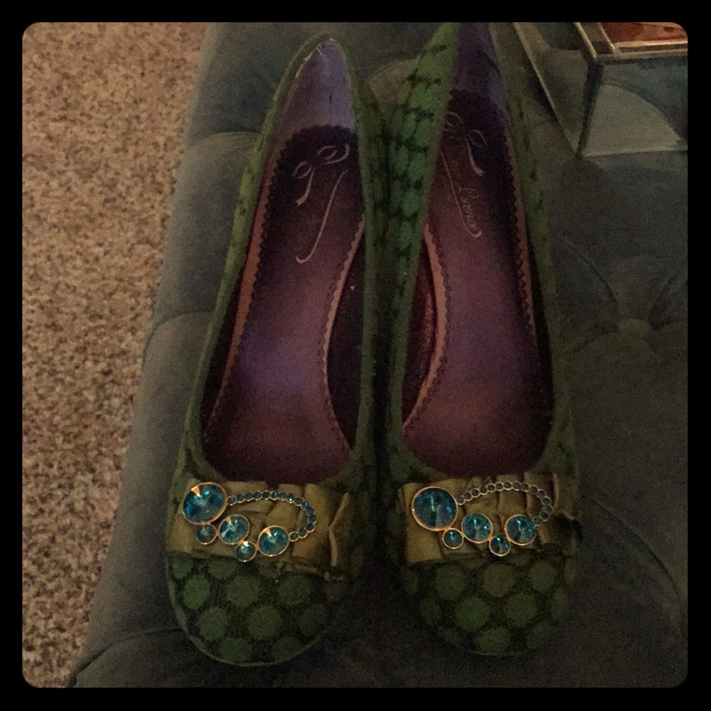 Emerald Green Poetic License Pumps